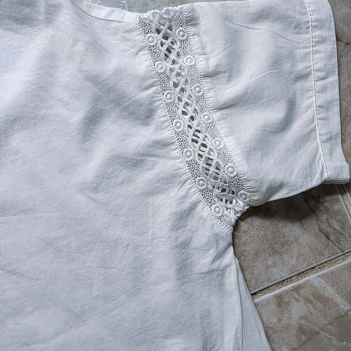 Bittoko shirt new, cotton, white, size XL