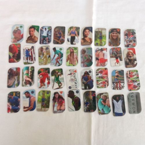 Reality Nomads metal tags set of 36 collectible