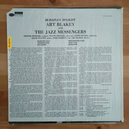 Art Blakey & The Jazz Messengers LP, 1970 edition