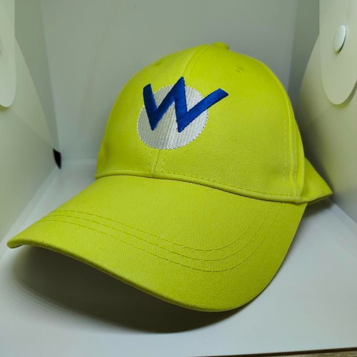 Super Mario World Wario Hat like new, yellow, one size