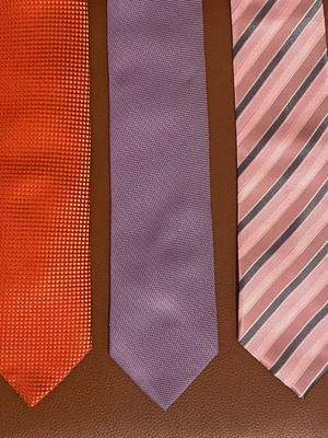 Pack of 3 Marks & Spencer men's ties like new, color selection