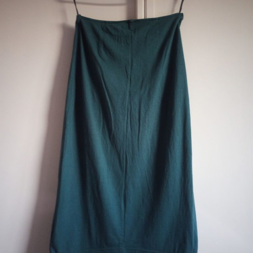 Camomilla Classics vintage set skirt and jacket emerald green