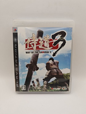 Way of The Samurai 3 PS3 game used, official Sony Japanese version