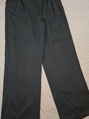 Black pants with pleats size 38 like new
