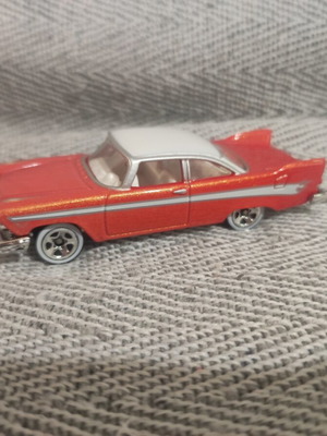Hot Wheels '57 Plymouth Fury metal toy car used