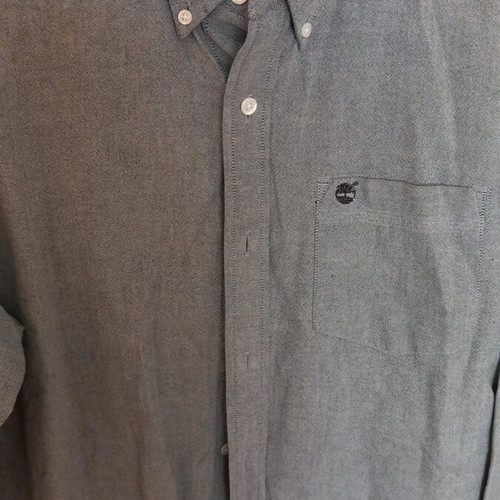 Timberland shirt medium gray like new
