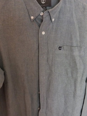 Timberland shirt medium gray like new