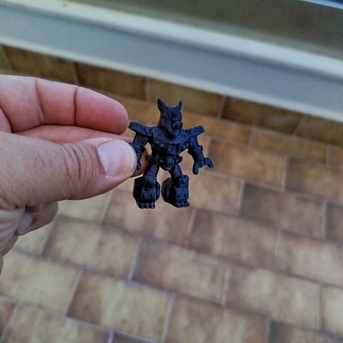 Beast Rhinoceros black print figure new
