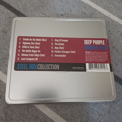 Deep Purple Greatest Hits CD steel box