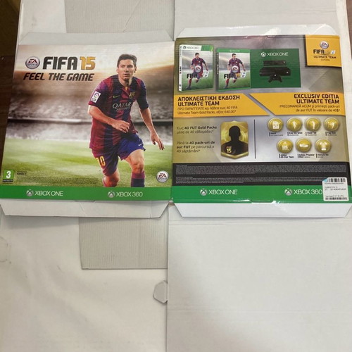 FIFA 15 Promo Store Display Cube used