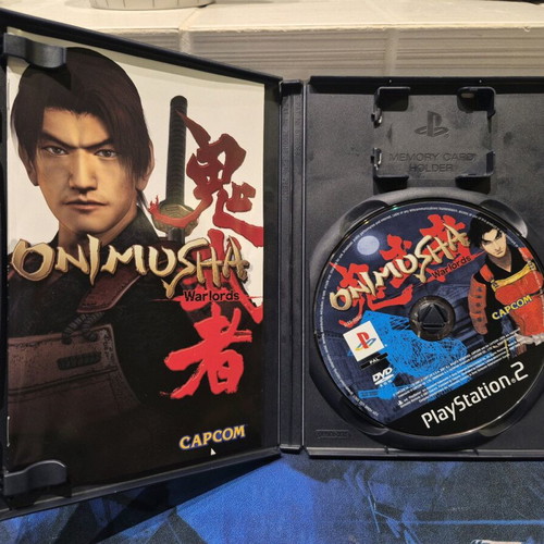 Onimusha PS2 game like new, black label, complete