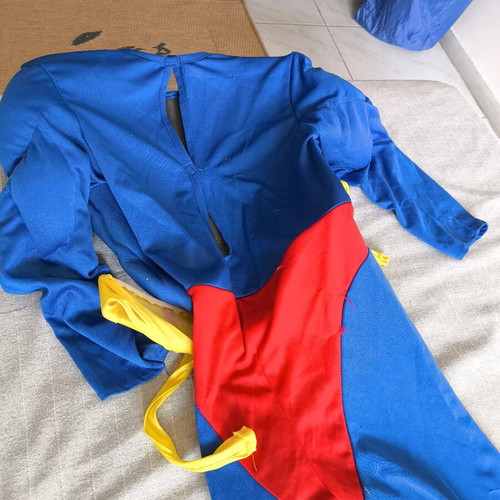 Superman carnival costume used size M