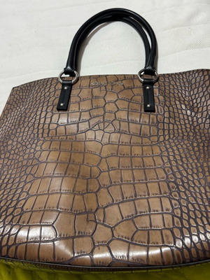 Armani Jeans shoulder bag like new, black and brown