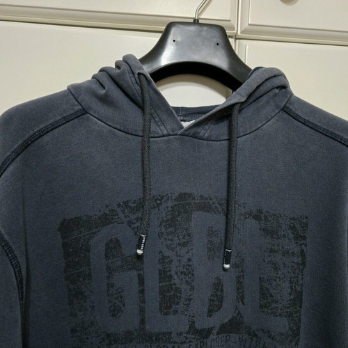 Men's c&a sweatshirt used, size large, blue/gray with fading