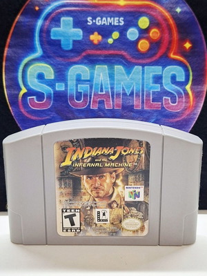 Indiana Jones and the Infernal Machine Nintendo 64 used game US version