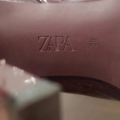 Patent leather boots Zara size 38 like new
