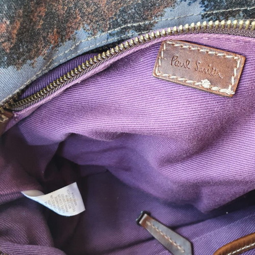 Paul Smith crossbody bag used, colorful, zipper damaged