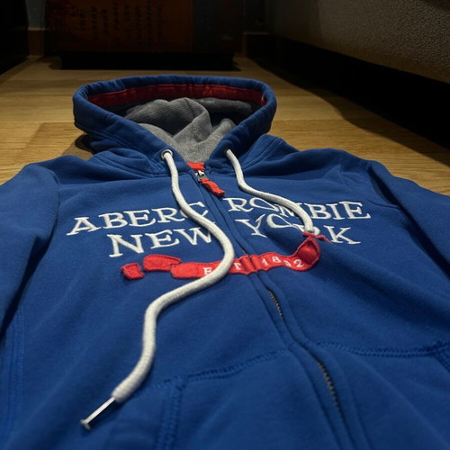 Abercrombie & Fitch blue hoodie like new