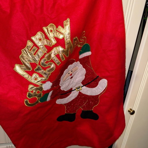 Large Christmas Stocking Santa Sack new