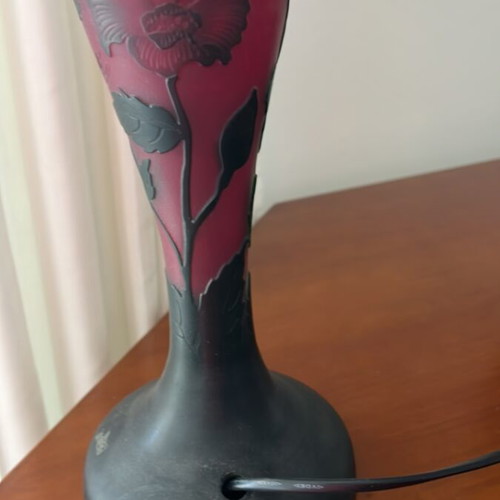 Calle type lamp like new, without lampshade