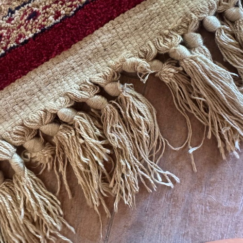 Teheran Patchwork Rug like new, 1.65x2.35 m with fringes