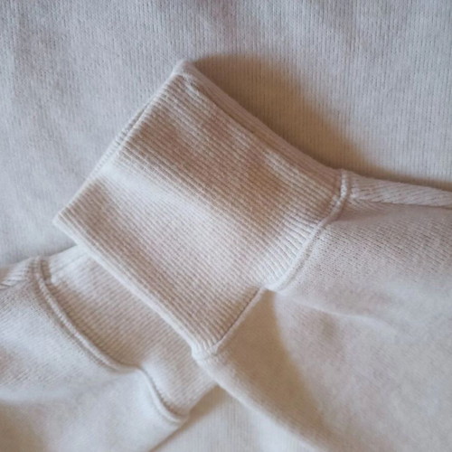 Gant Unisex Long-Sleeve Sweater with Zipper Medium Used, White