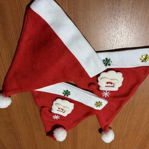 Children's Christmas hats, pack of 3, size S
