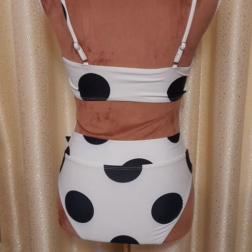 High-waisted swimsuit