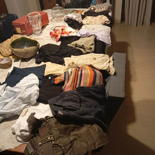 Γυναικεία ρούχα μέγεθος Medium σαν καινούργια, πακέτο με Benetton, Naf-Naf, Onyx