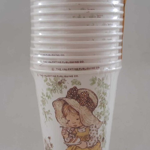 Sarah Kay paper cups new, pack of 15