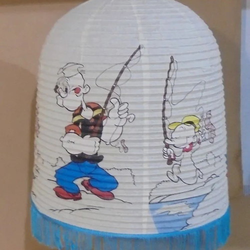 Popeye The Sailor old promotional paper lamp shade new
