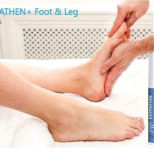 DERMATHEN+ Foot & Leg skin barrier lotion. Ισχυρής ενυδάτωσης λοσιόν για την πρόληψη Διαβητικού ποδιού. Δερματολογικά ελεγμένη. Με συστατικά που μειώνουν το αίσθημα κνησμού και την κοκκινίλα .