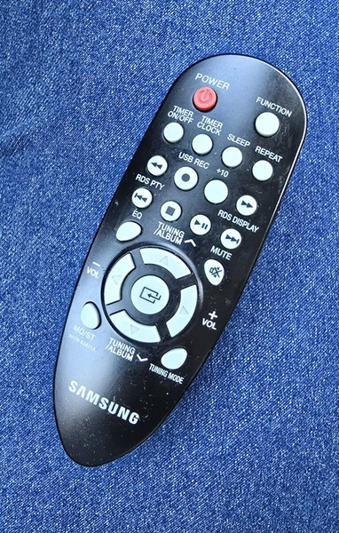 Control Samsung για mini/midi ηχοσύστημα