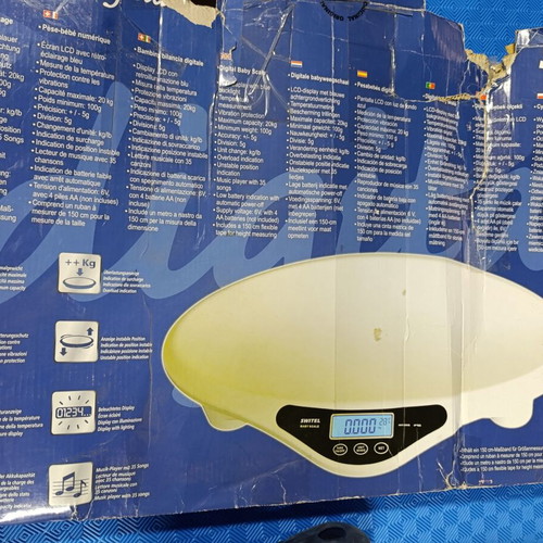 Switel BH 700 digital baby scale like new