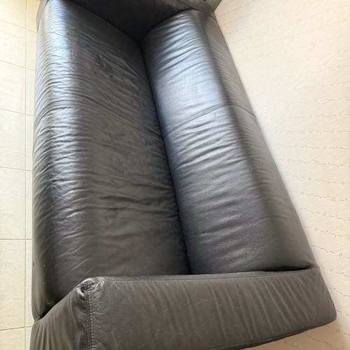 Ikea leather sofa