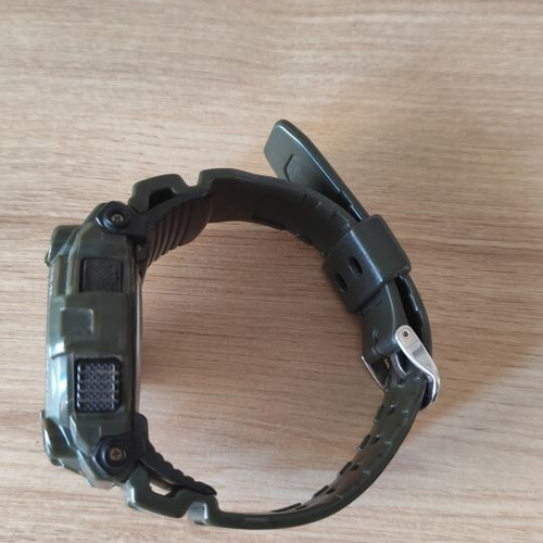 Casio G-Shock G-7900-3 digital watch used, green, shock resistant