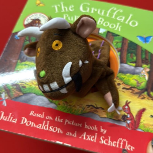 The Gruffalo Puppet Book used