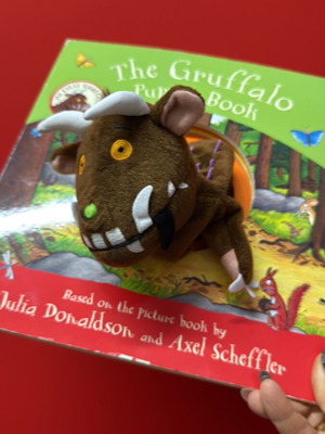 The Gruffalo Puppet Book used