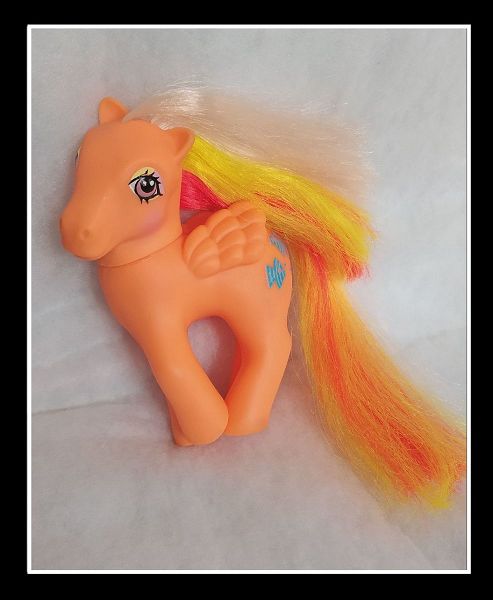  My Little Pony - Sea Breeze - G1- mikro mou poni- hasbro - 1989