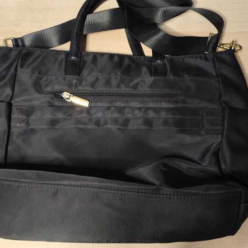 Laptop bag 15.6" new, waterproof fabric, black