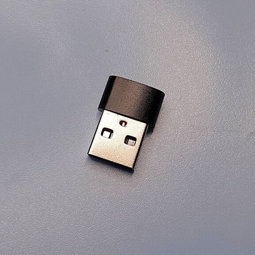 USB-C to USB-A 2.0 adapter like new, black