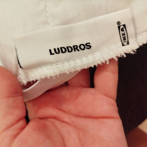 Luddros IKEA 80x200 cm mattress protector used, clean without stains