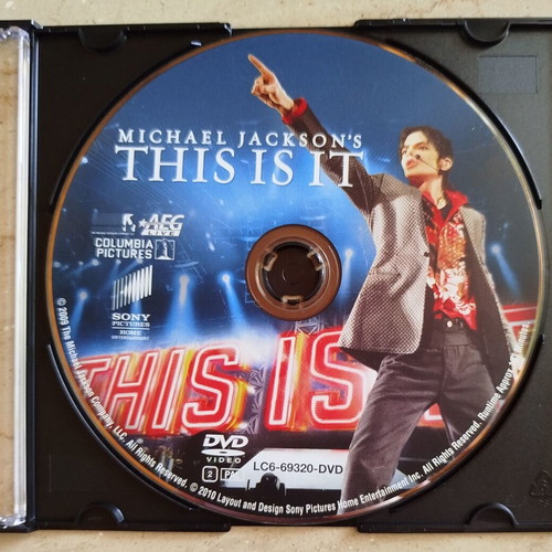 Michael Jackson's This Is It DVD and The Very Best Of CD used, pop