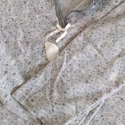 Women's pajama dress XL gray like new