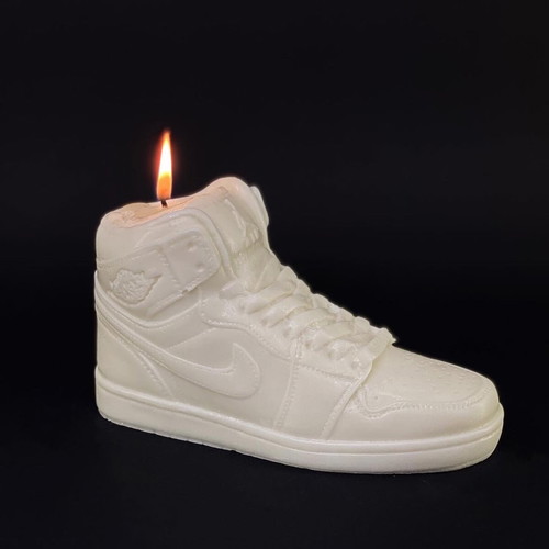 Nike AJ1 sneaker candle made to order, handmade soy wax