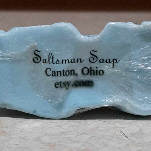 Saltsman Soap collie dog shaped soap, Lassie, new