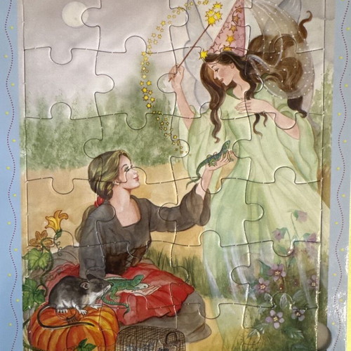 Fantastic Fairy Puzzles used, book with 7 puzzles
