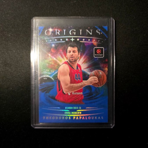 Theodoros Papaloukas Origins Euroleague 2025-26 card
