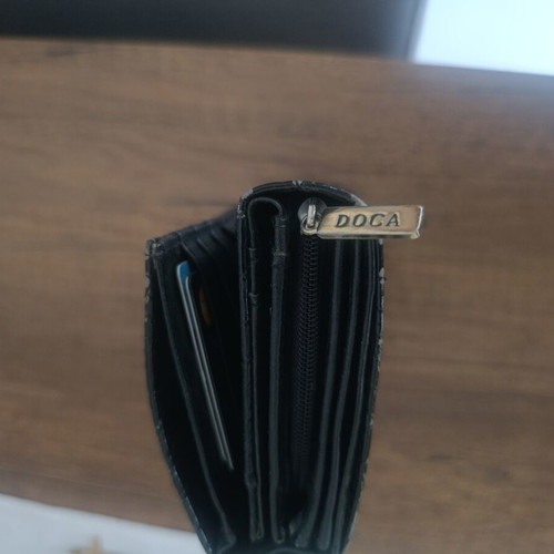Doca spacious black wallet