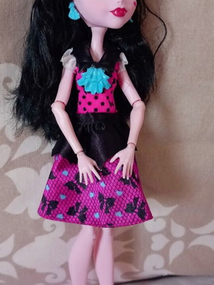Кукла Monster High Първи Ден в Училище Дракулура Mattel, РЕДКА